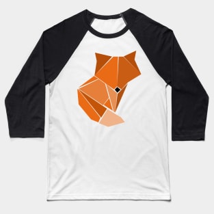 Geometric fox Baseball T-Shirt